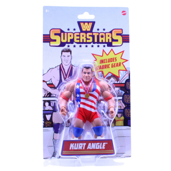 WWE Superstars Kurt Angle Figur Mattel 2024 OVP | Hoppla-Stuff